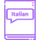 Итальянский язык logo