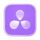 DaVinci Resolve logo