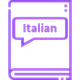 Итальянский язык logo