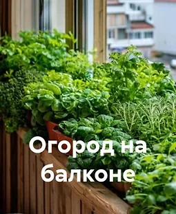 Огород на балконе logo