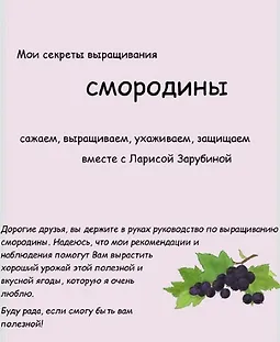 Смородина от А до Я logo