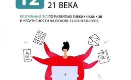 12 soft skills 21 века. Визуальный гид по развитию гибких навыков и креативности на основе 12 бестселлеров