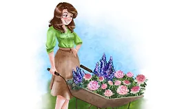 4 шага к цветнику