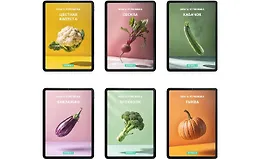 6 летних сезонных овощных сборников