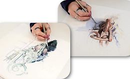 Акварельный скетчинг в путешествиях с Юлией Барминовой logo