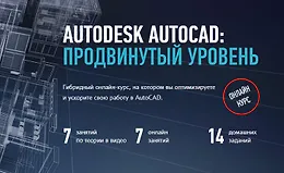 Autodesk AutoCAD: Продвинутый уровень