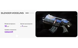 Blender modeling logo