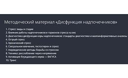 Дисфункция надпочечников logo