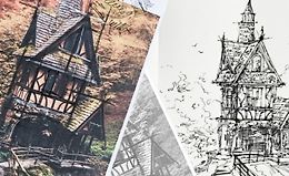 Домик в чаще logo