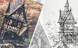 Домик в чаще