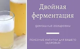Двойная ферментация, домашние газировки