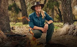 Джесси Кребс обучает выживанию в дикой природе