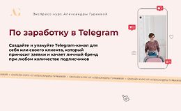 Экспресс-курс по заработку в Telegram logo