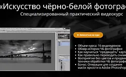 Искусство чёрно-белой фотографии