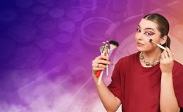 Креативный макияж logo