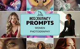 Midjourney Prompts Woman Photography. Фотореалистичные промпты ярких девушек