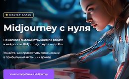 Midjourney с нуля logo