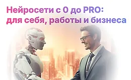 Нейросети с 0 до PRO: для себя, работы и бизнеса