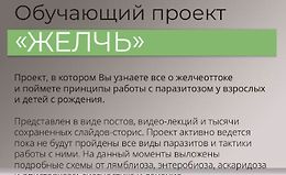 Обучающий проект Желчь logo