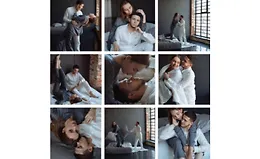 Парное лайфстайл позирование