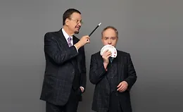 Пенн и Теллер преподают искусство магии
