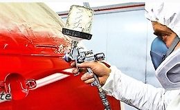 Полный цикл покраски детали автомобиля logo