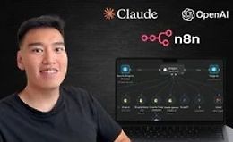 Полный курс по AI-агентам и AI-автоматизации (2025) — n8n logo