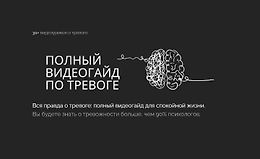Полный видеогайд по тревоге logo