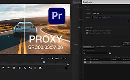 Работа с прокси-файлами в Adobe Premiere Pro