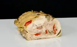 Рулет куриный с говяжьим языком