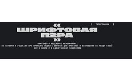 Шрифтовая пара logo