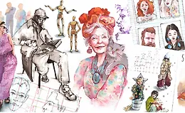 Скетчинг людей