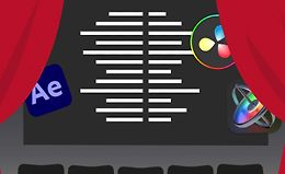 Создание финальных титров в DaVinci Resolve, Apple Motion, Adobe After Effects logo
