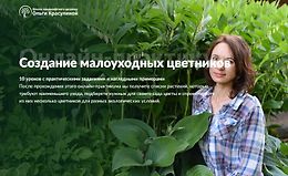 Создание малоуходных цветников logo