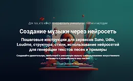 Создание музыки через нейросеть