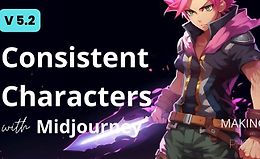 Создание одного героя/персонажа в Midjourney logo