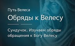 Сундучок «Особенности обрядов к Богу Велесу» logo