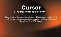 Сursor. AI-программирование с нуля logo