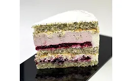 Торт Маковый с ягодой