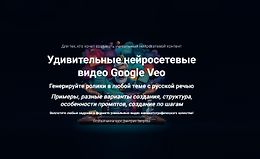 Удивительные нейросетевые видео Google Veo logo