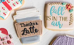 Украшаем печенья по сезонам