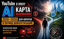 YouTube 2026: Карта выживания. Как не попасть под каток демонетизации и строить вечные каналы в эпоху AI