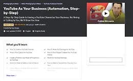 YouTube как бизнес (автоматизация, пошагово) и монетизация