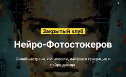 Закрытый клуб нейро-фотостокеров (Июнь 2024)