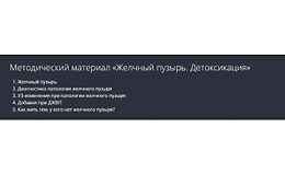 Желчный пузырь. Детоксикация logo