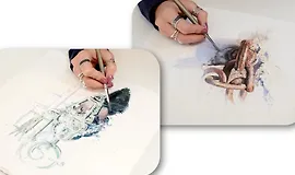 Акварельный скетчинг в путешествиях с Юлией Барминовой