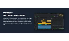 Курс сертификации Fairlight для DaVinci Resolve 17