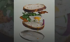 Фотосъемка летающей еды