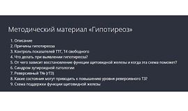 Гипотиреоз. Методические рекомендации logo