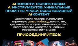Искусственный интеллект для творчества и заработка (май 2025) logo